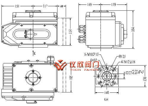 YXX系列電動執行器